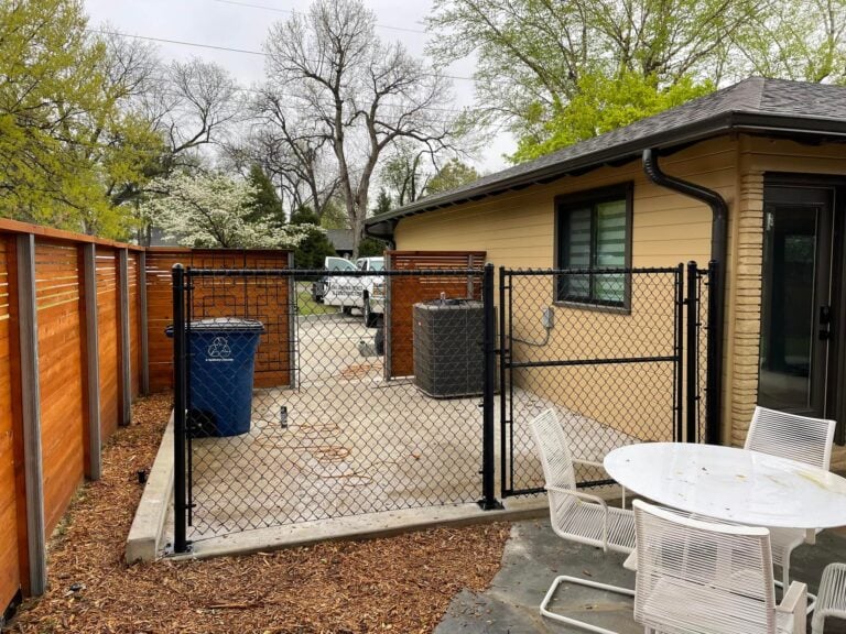 Oklahoma Fence and Gates Chain link fencing in Tulsa