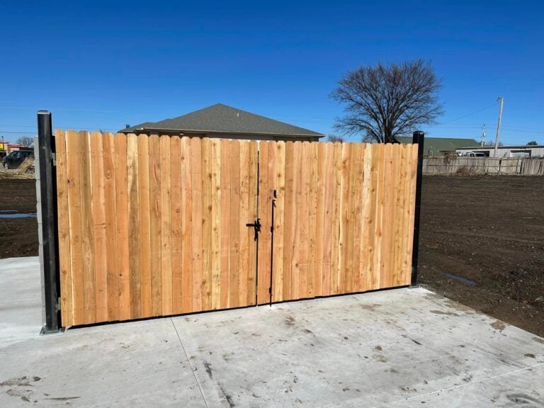 Oklahoma Fence and Gates Wooden Gate